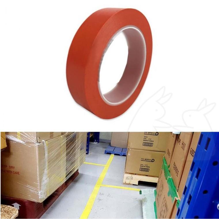 라인테이프 25mmX30M 적색 안전표시 방향표시 구획선 경고 임시