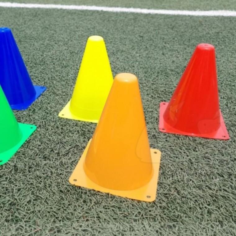 축구 꼬깔 오렌지 미니콘 가이드라인 체육 스텝레더 운동회