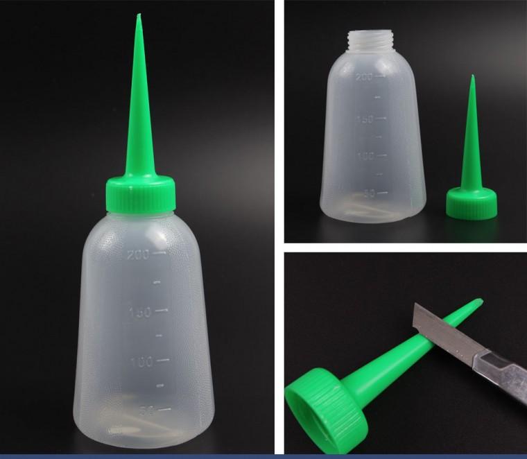 말랑 용기 200ml 타일 잘라쓰는 오일 기계 물조루