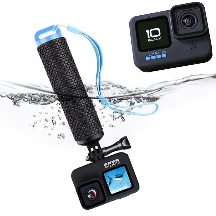 GOPRO10 호환 액션캠 스노쿨링 부력봉 모노포드 셀카봉 고프로 10