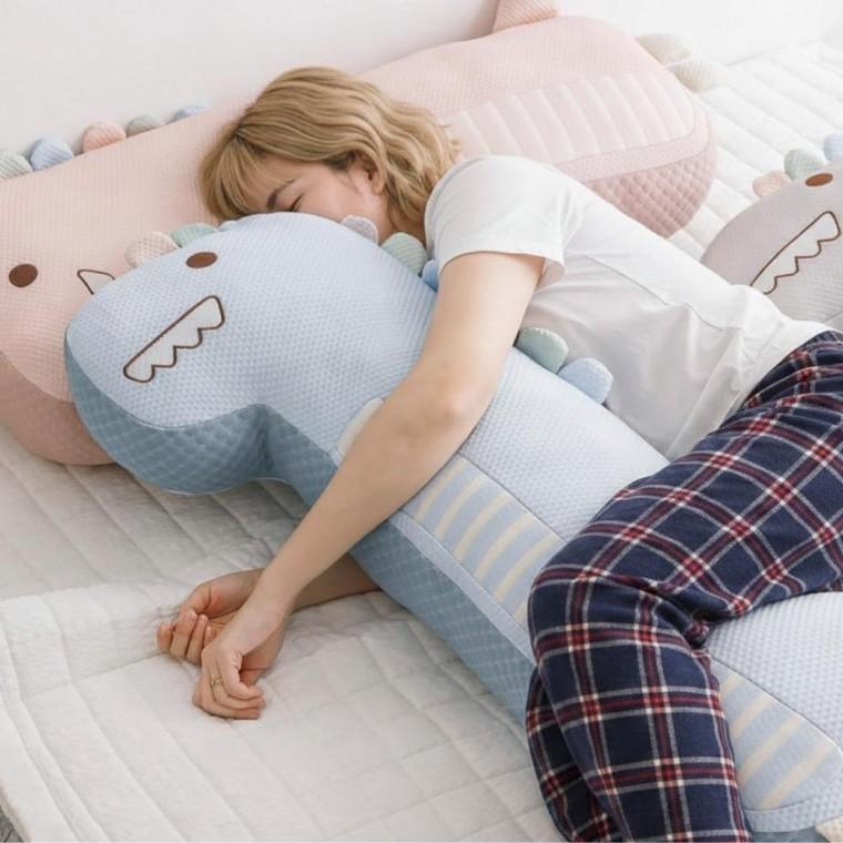 여름 바디필로우 인형 냉감 롱쿠션 안고자는 긴 베개