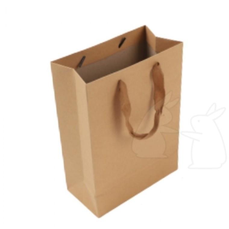 크라프트 종이가방 미니 옷가게 선물 두꺼운 크래프트 직사각