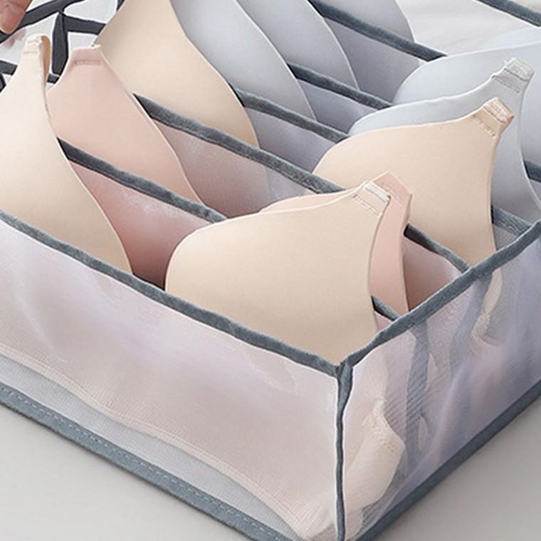 브래지어 정리함 메쉬수납함 속옷보관함 메쉬정리함 의류수납함 속옷정리박스