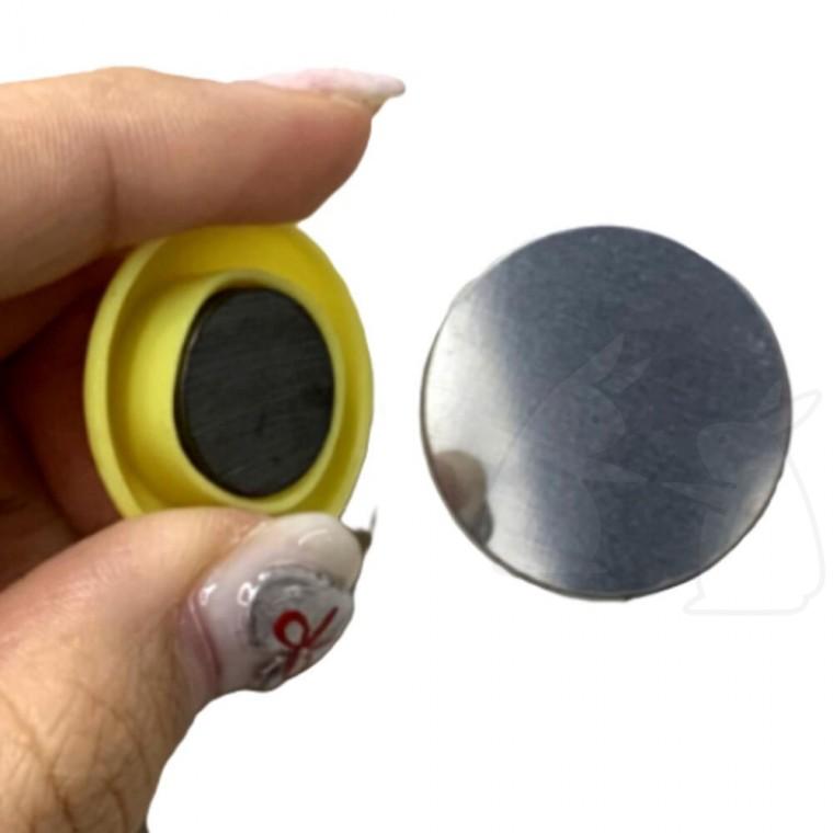 자석철판 스티커 30mm 10P 미니 철조각 소형 원형 얇은
