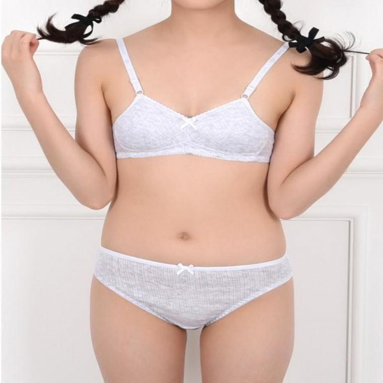 A컵 브라팬티 세트 청소년브라 학생속옷 중학생속옷
