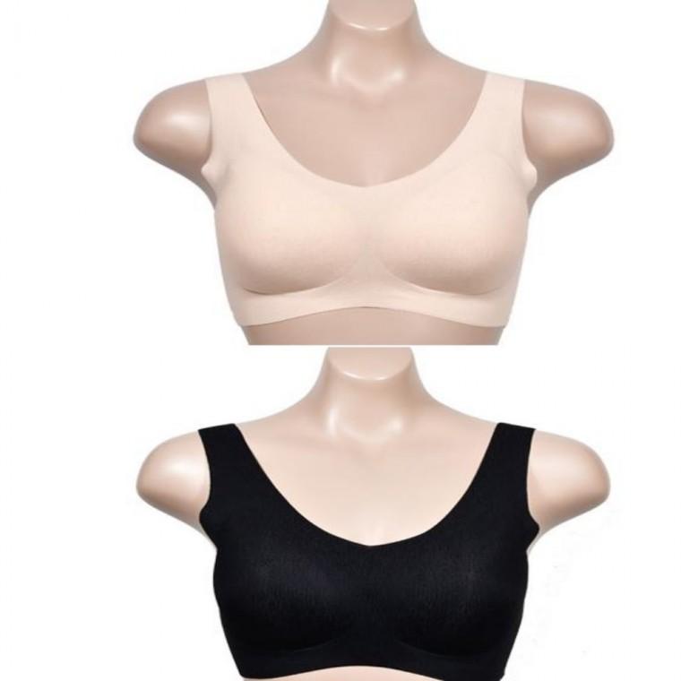 스포츠 무봉제 브라 무봉제속옷 여성심리스속옷 필라테스속옷