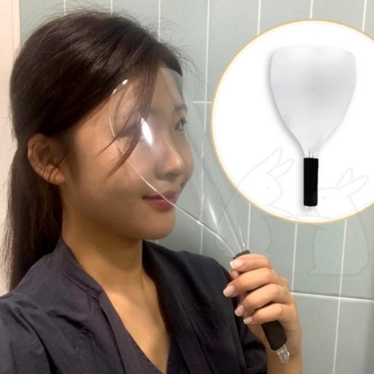얼굴가리개 튐방지 안면 커버 헤어 페이스커버