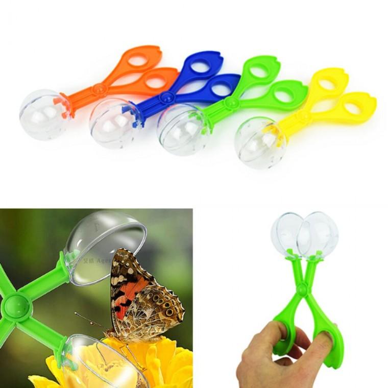 채집 나방 관찰 가위 잠자리 나비 곤충 집게 14cm