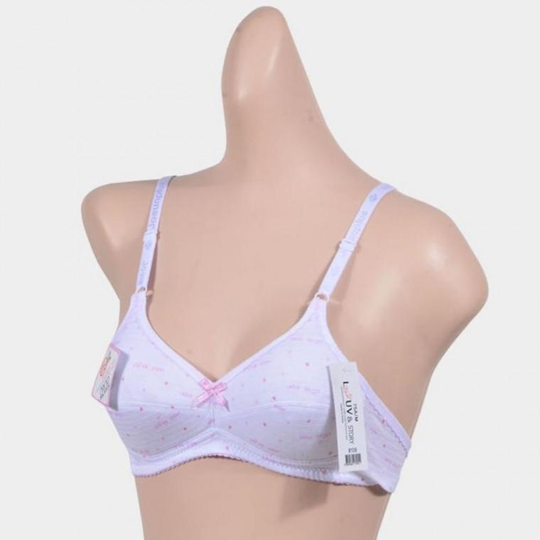 A컵 2단계 브라 여자아이속옷 몰드브라 여자브라