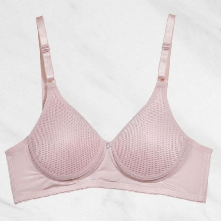 메쉬 몰드 B컵 브라 몰드브라 비컵 40대속옷