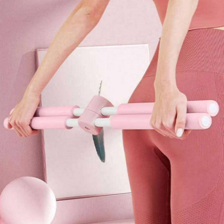 2in1 겸용 십자 일자 더블 스트레칭봉 회전