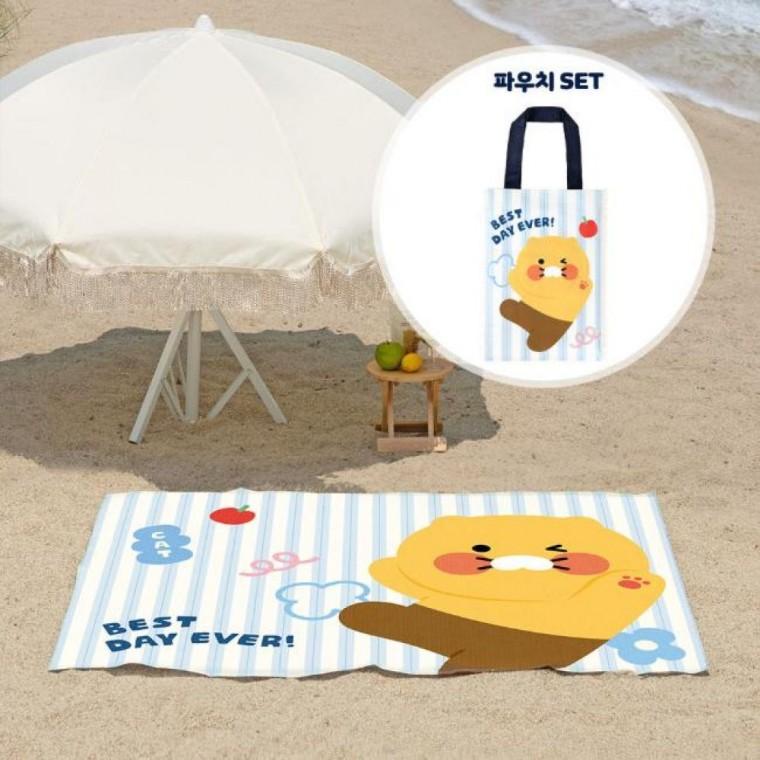 카카오프렌즈 춘식이 파우치형 돗자리