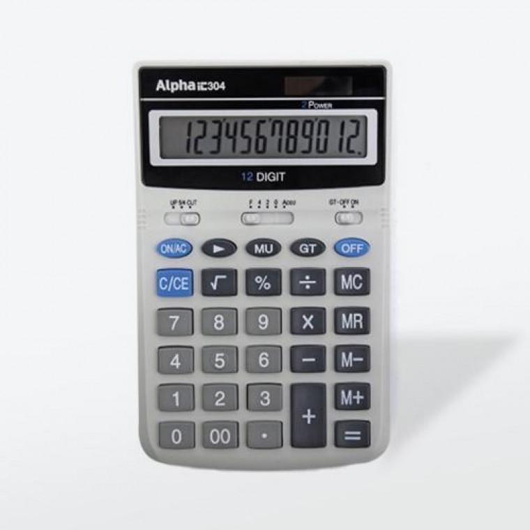 알파 계산기 IC-304 12단 1136940