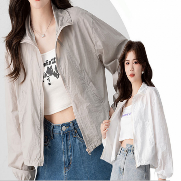 여성경량바람막이점퍼 세미크롭 바람막이 점퍼 단체복 행사복 등산 아웃도어 둘레길