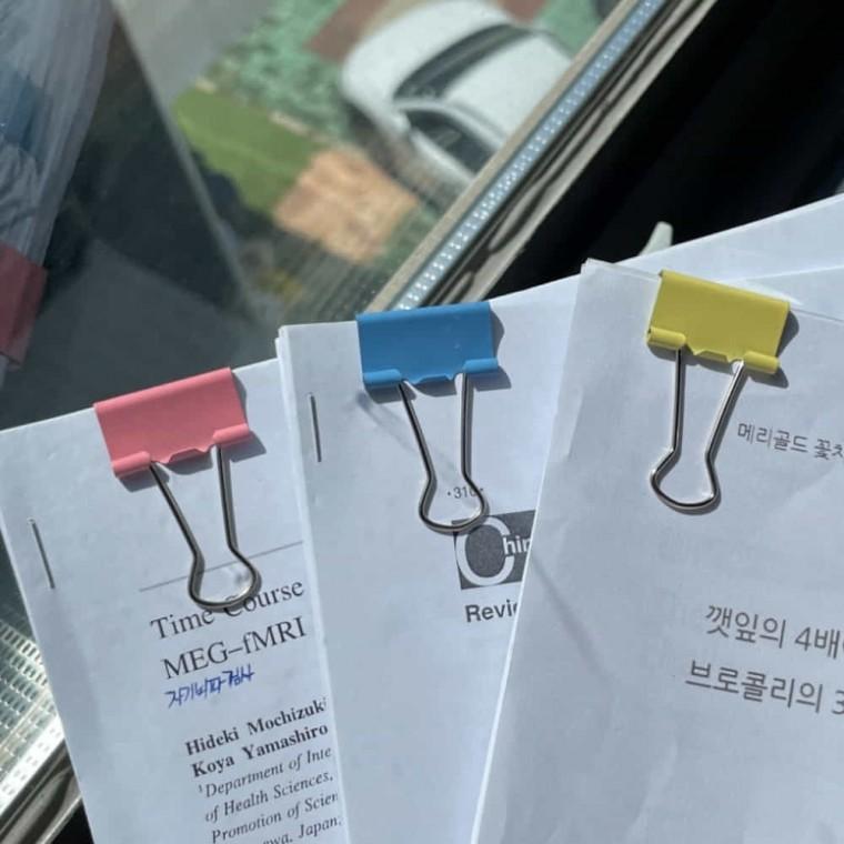 사무용집게 중형 48P 서류클립 더블클립