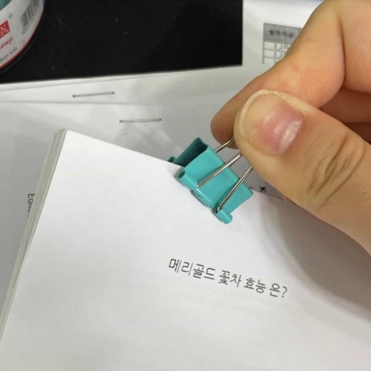 사무용집게 소형 40P 문서집게 서류집게