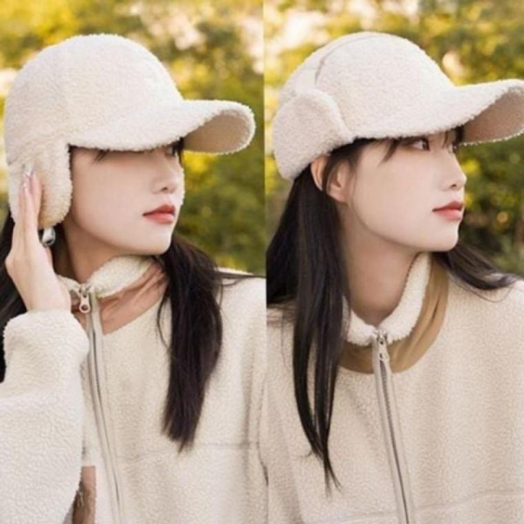 패딩 귀달이 후리스 모자 귀도리 양털 방한 트루퍼
