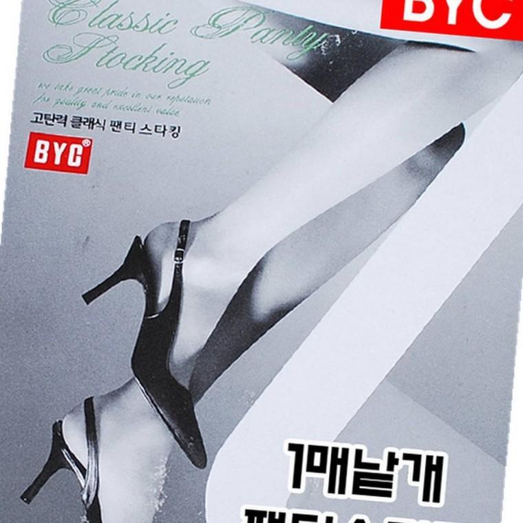 고탄력 팬티스타킹 1매 BYC속옷 검정스타킹 비침없는스타킹 튼튼한스타킹 BYC스타킹