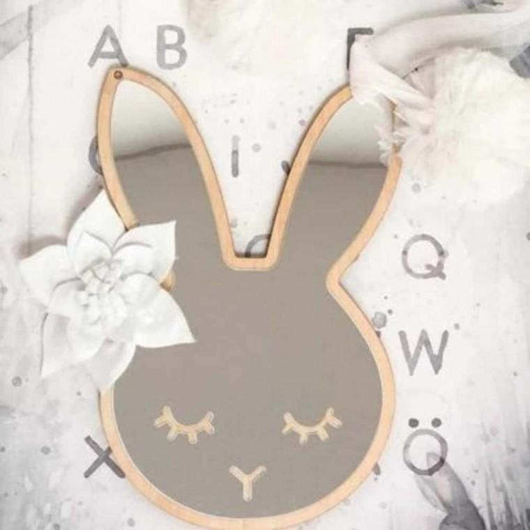 토끼 안전 거울 가벼운거울 손거울 안깨지는거울
