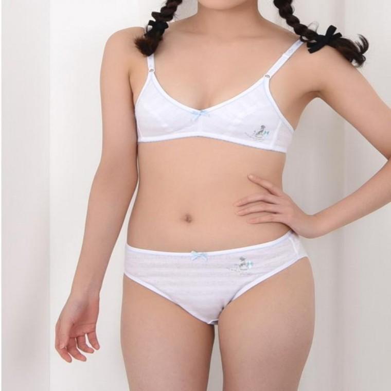 브라팬티 세트 초등여아속옷 여학생브라 초등브래지어