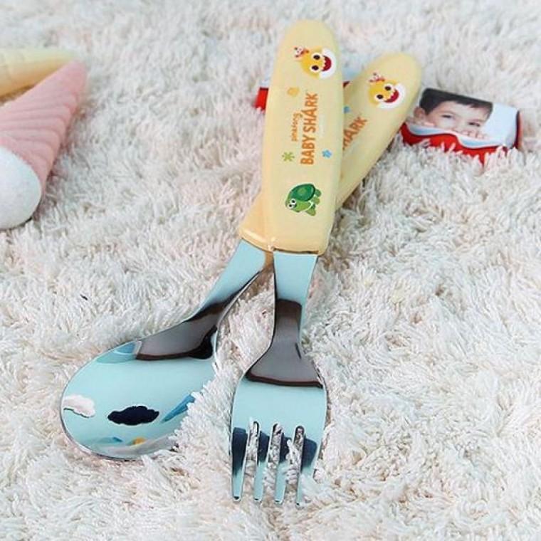 아기상어 심플 스푼포크세트