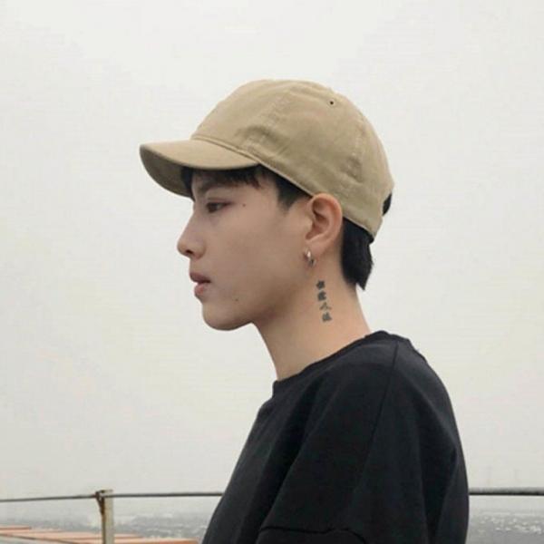 남성 여성 귀여원 모자 깔끔 무지 짧은 챙 숏캡 등산 남자 벙거지 버킷햇 캡모자 모지