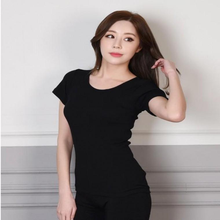 기본무지 여성용 반팔 나시티 쿨링티셔츠 반팔요가복