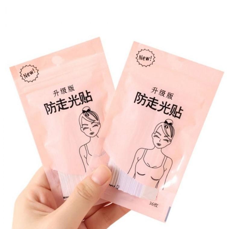 옷고정테이프36개입 패션양면테이프 들뜸방지테이프 옷맵시테이프 의류테이프 가슴고정테이프