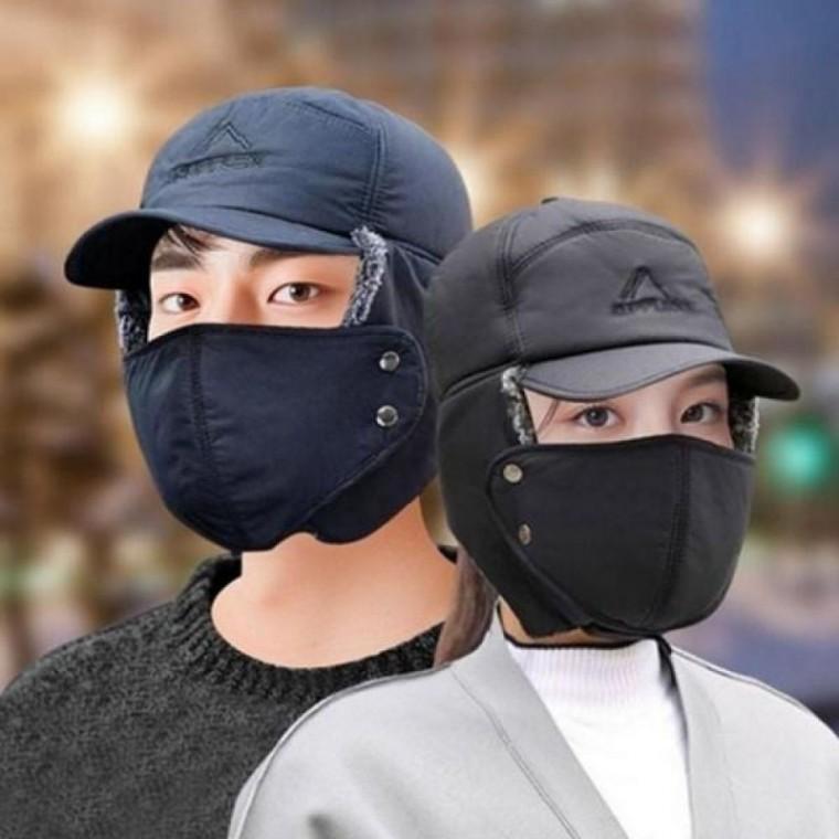 모자 방한 트루퍼햇 군밤 귀달이 캠핑 모자 보온 겨울 스키