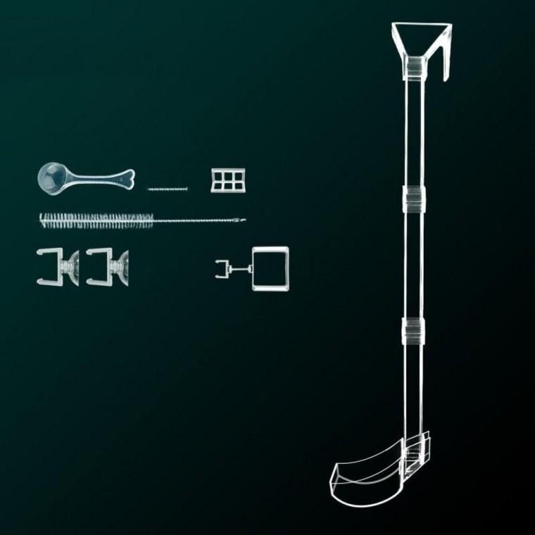 EA 핏픽 열대어 전용 피딩 실린더 38cm 세트 관상어 급여기