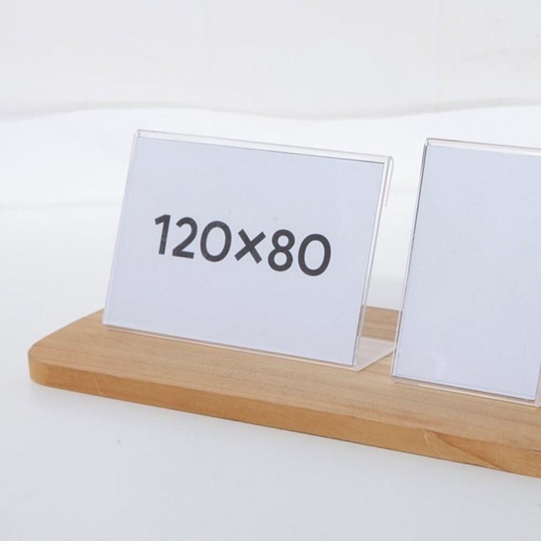 아크릴 꽂이 안내판 12x8 아크릴꽂이 메모홀더 메모꽂이