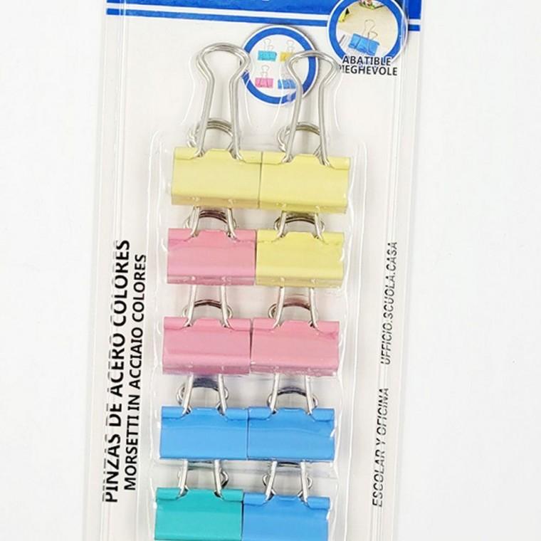 12PCS 파스텔 집게 19mm 컬러집게 파스텔클립