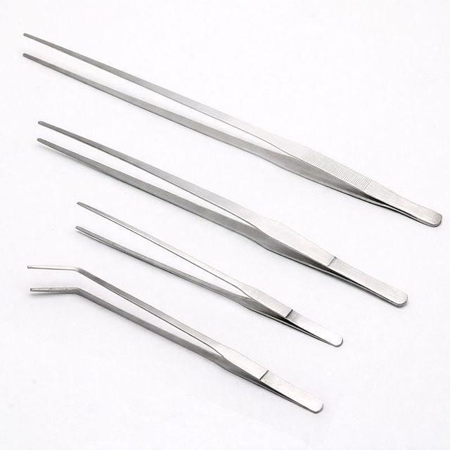 수초 심기 핀셋 38cm 곡선형 직선형 어항 꾸미기 청소 집게