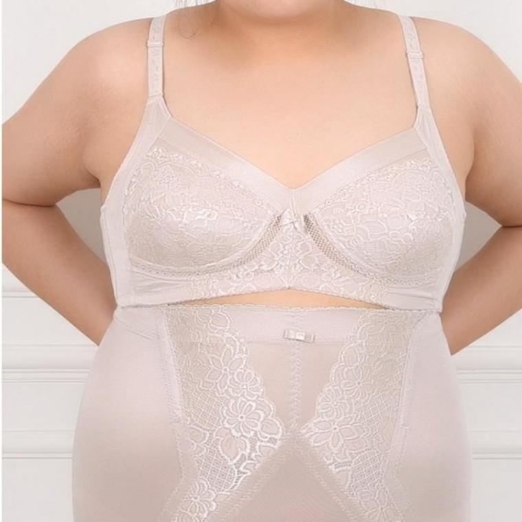 빅사이즈 3단 B컵브라 30대속옷 30대여자속옷 40대여자속옷