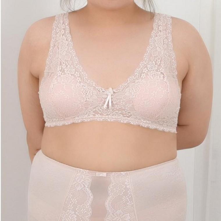 빅사이즈 B컵브라 와이어리스브라 내장캡브라 노와이어속옷