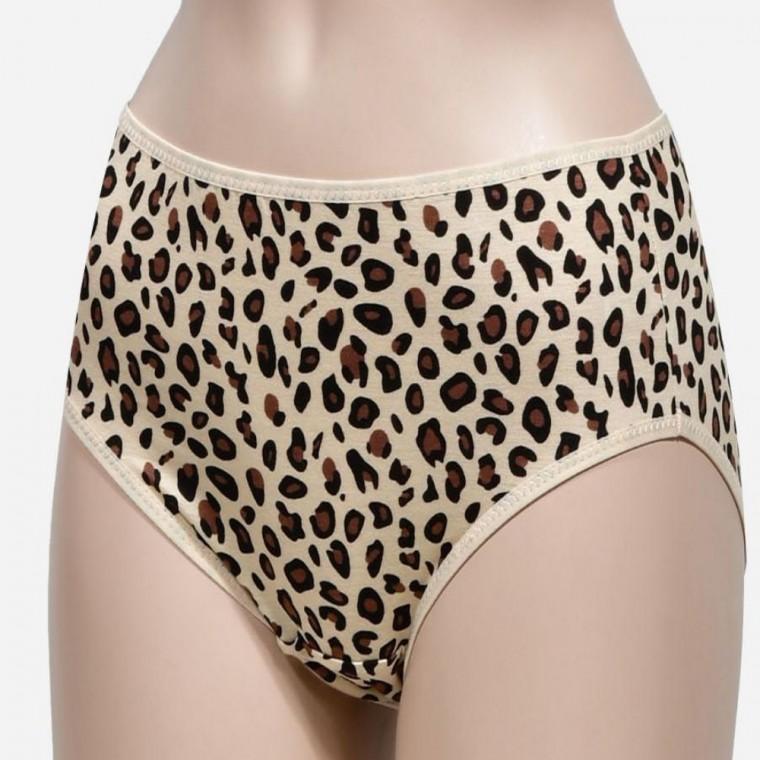 맥시팬티 중년여성속옷 여자속옷팬티 호피무늬팬티
