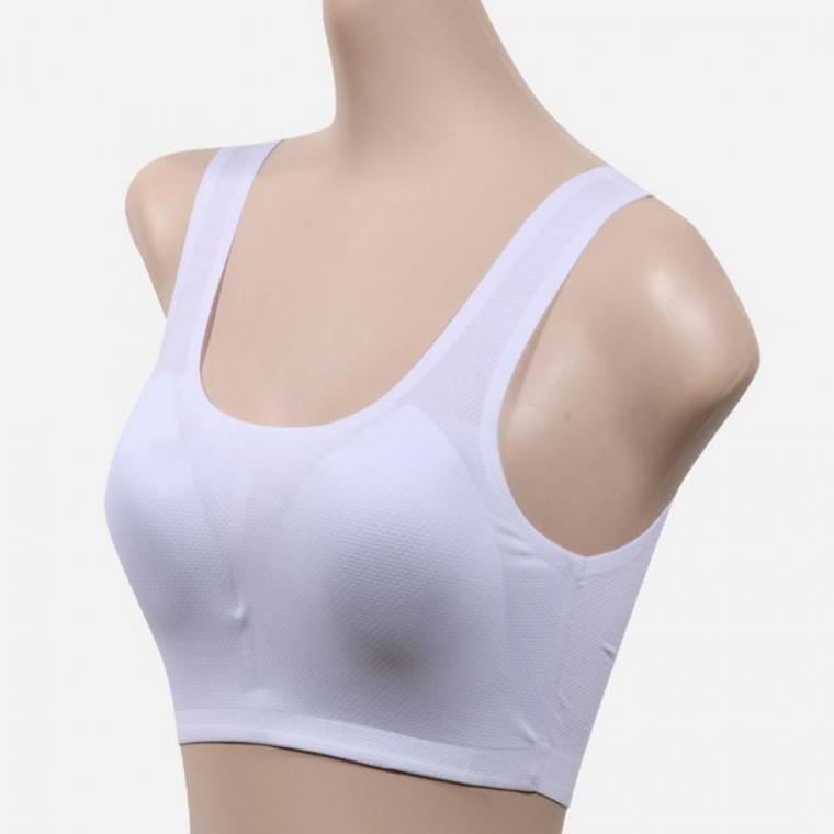에어로쿨 스포츠브라 노와이어브라탑 여성브라탑 여름속옷