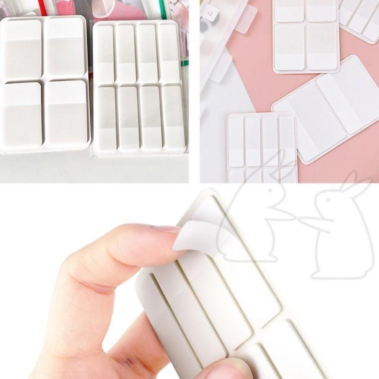 점착식 인덱스 구분 포카꾸미기 투명메모텍 페이지표시 반투명 스티커