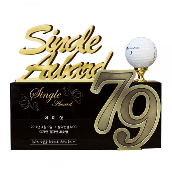 타수 싱글패 볼티 SSC24 금속커팅 골프트로피 기념패