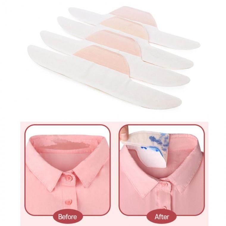 흰셔츠 남방 오염방지 소매 모자 넥카라 목때 땀패드 10개