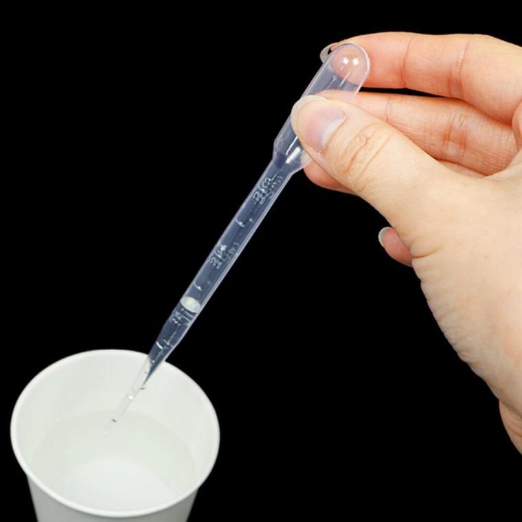 투명 실험 화장품 물감놀이 연구 어항 미니 스포이드