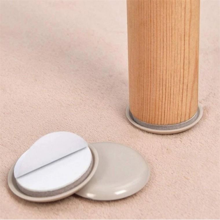 의자 소음 방지 발커버 2.5cm 소파다리패드 바닥보호패드 층간소음방지