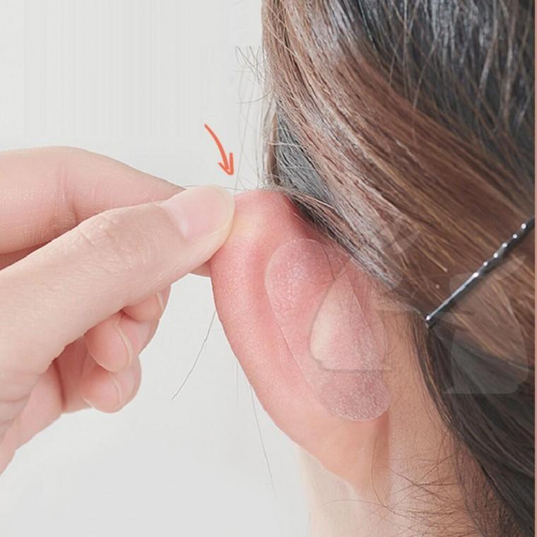 쫑긋 붙이는 셀프 교정 세우는 분장 누운귀 스티커