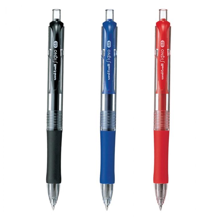 유니볼 시그노 노크식 볼펜 0.5mm UMN-152 1갑12개입/중성펜