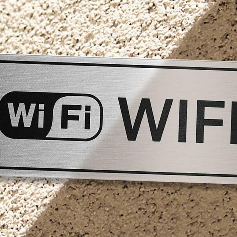 와이파이 안내 스틸 스티커 WIFI안내판 와이파이표시