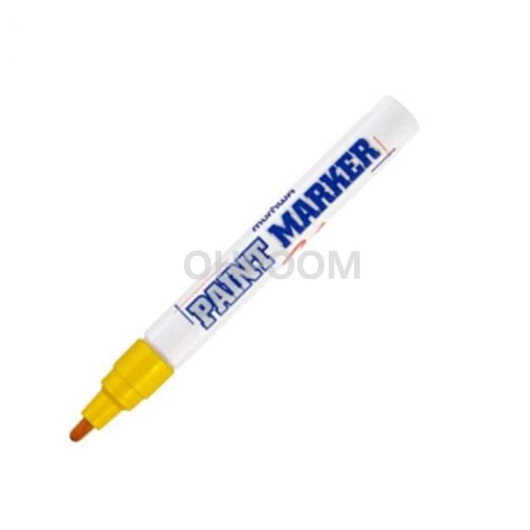 페인트마카노랑 4.5mm 컬러마카펜 유성마카 유성매직