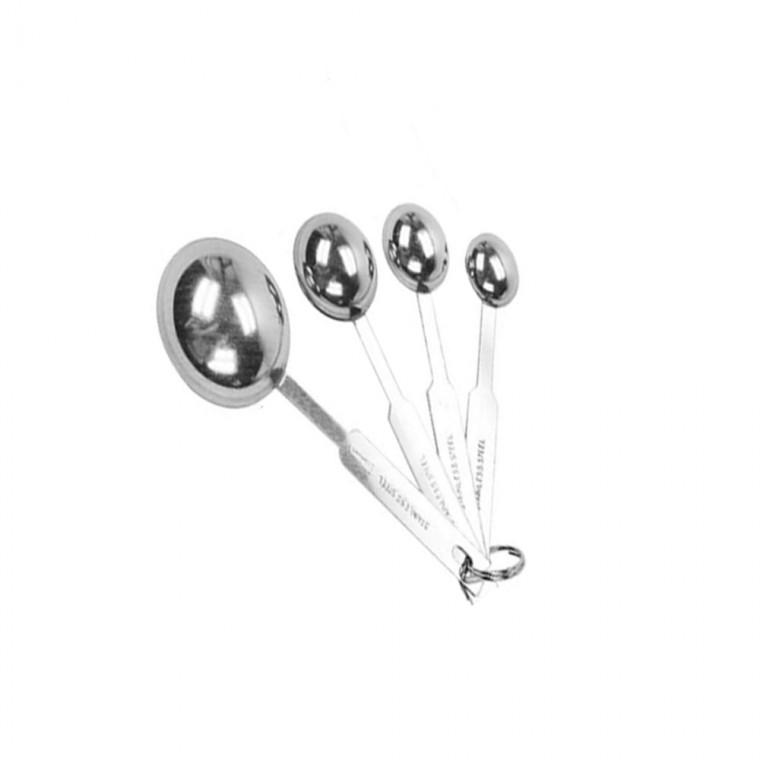 계량 스푼 4종세트 스텐계량스푼 계량티스푼 요리스푼