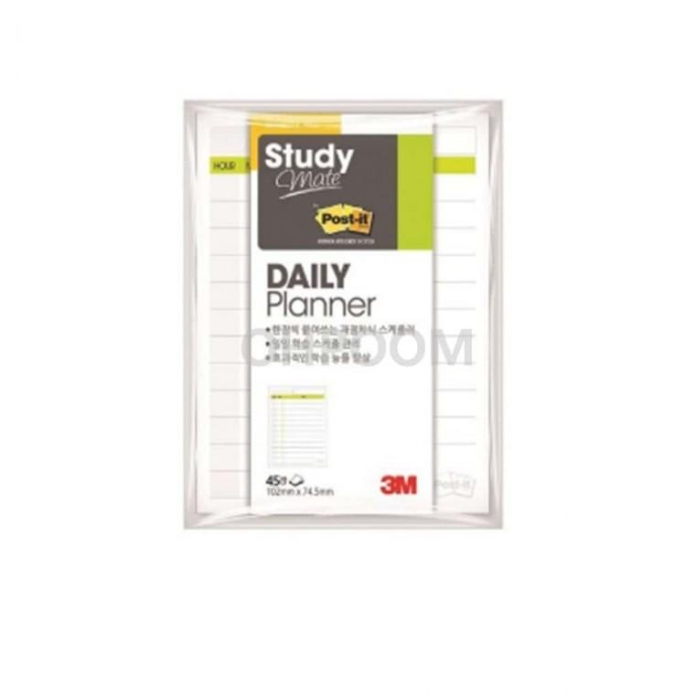 스터디메이트 데일리 플래너 102x74.5mm 45매 대학생노트 미니메모지 라인점착메모지