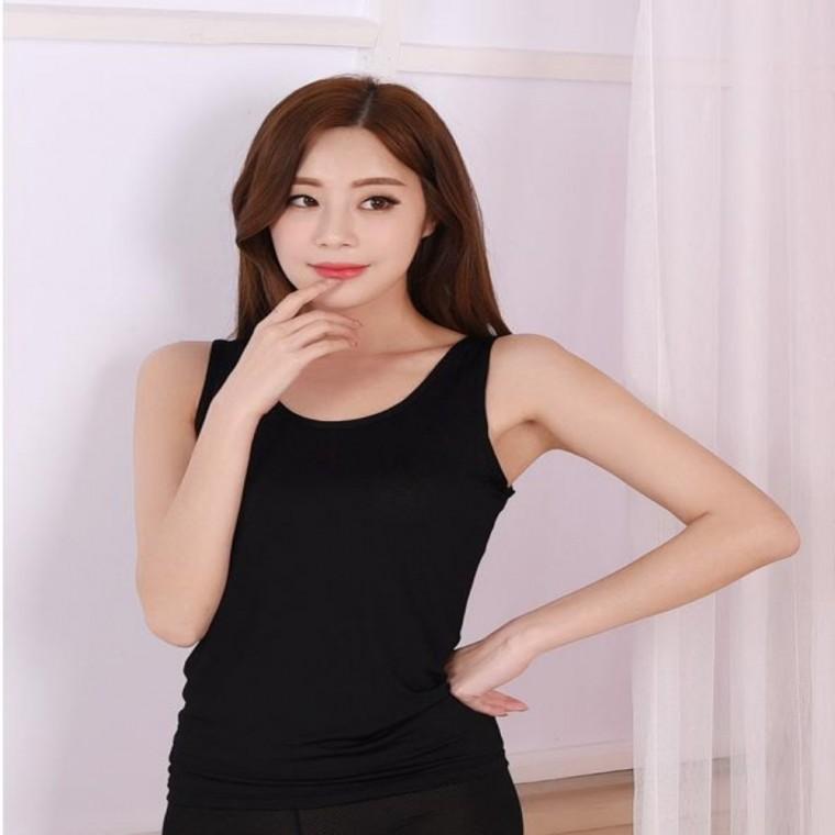 촉감 인견 조끼 런닝 이너나시 여성나시티 여자러닝쇼츠