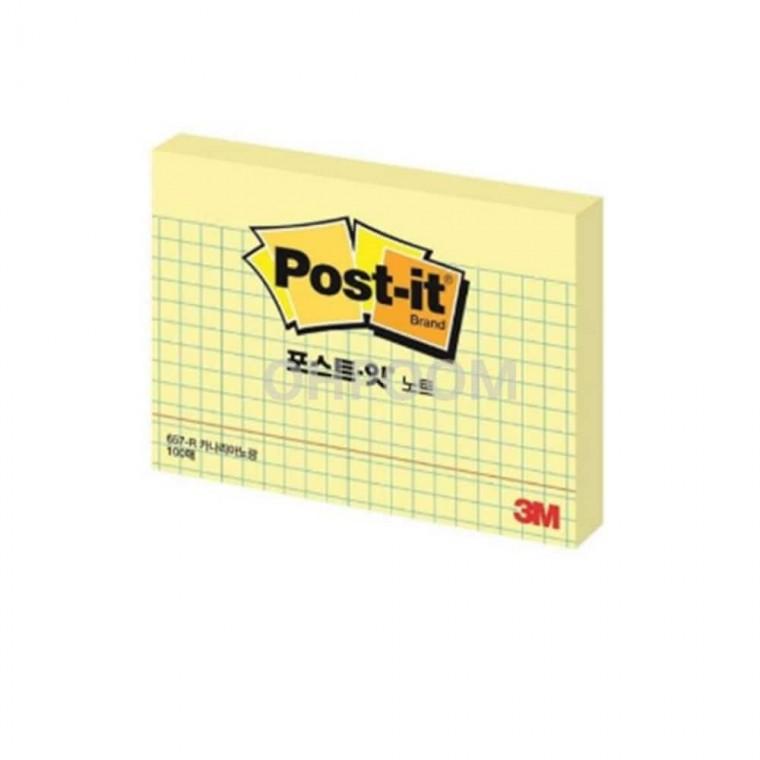 노트 격자 102x76mm 체크리스트메모지 탁상메모지 무지메모지